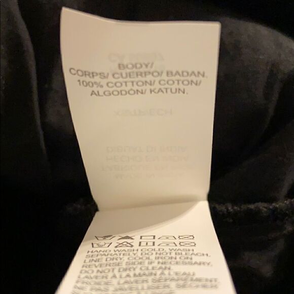 NEW Lucky Brand Black Popover Lace Up Front Dress - Picture 4 of 5